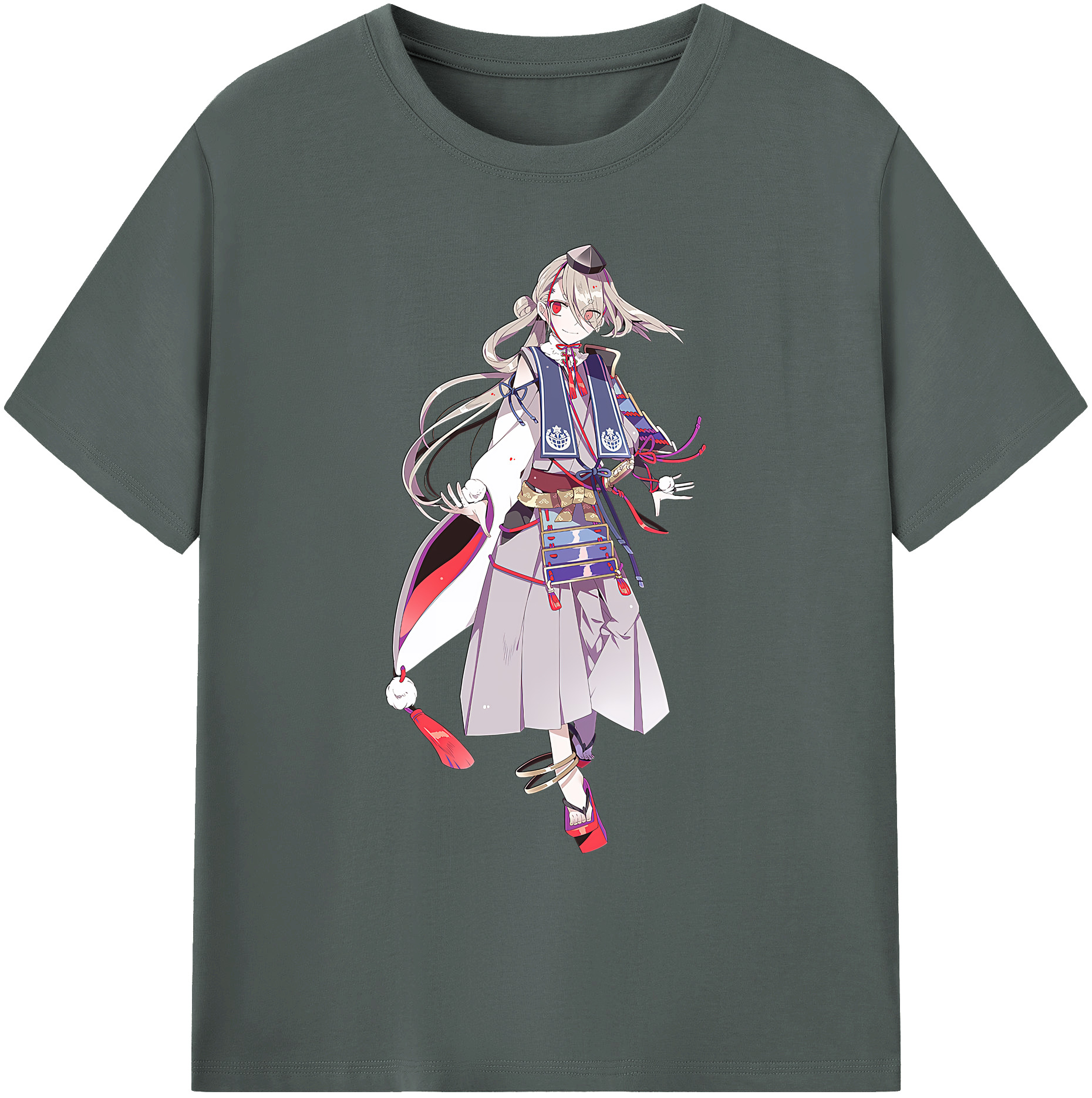 （画像用） 刀剣乱舞 Touken Ranbu 綿100％ メンズ半袖Tシャツ｜肌触りやわらか＆通気性